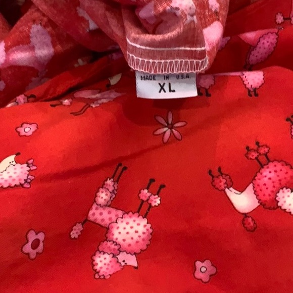 Poodle button down PJ’s - Picture 5 of 6